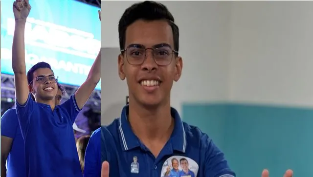 Jônatas Kaiky é eleito como Vereador mais Jovem da História de Patos com 2238 votos