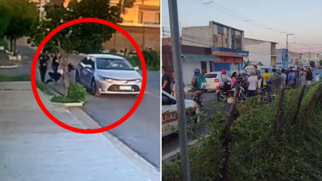 Vídeo: Estudante de 15 anos é atropelada quando retornava da escola na tarde desta terça-feira (07), em Patos