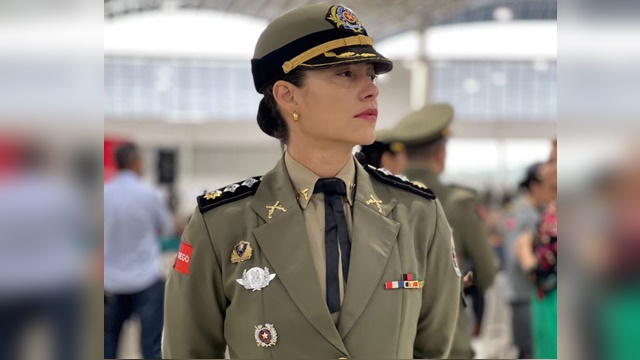 Pela primeira vez, 6ª Companhia Independente de Polícia Militar é comandada por uma mulher 
