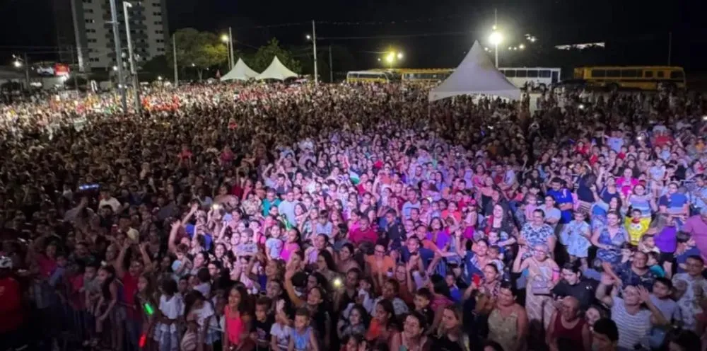 Terreiro do Forró recebe crianças de toda cidade na Festa das Crianças da Prefeitura de Patos