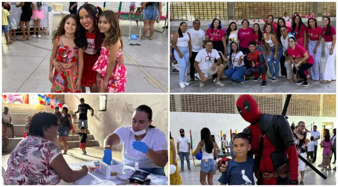 Projeto Ivanilda Solidária promove ação do Dia das Crianças e do Outubro Rosa em Patos.
