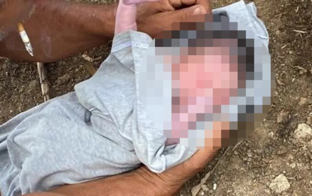 Moradores encontram recém-nascida dentro de mochila jogada em rio, no PE