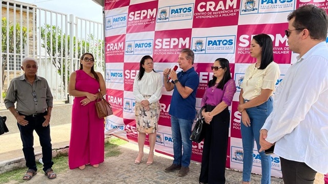 Prefeitura de Patos comemora o aniversário do CRAM e homenageia a Delegada Tâmara Lenina