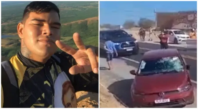 Jovem de 20 anos morre em colisão envolvendo carro e moto em Santa Luzia