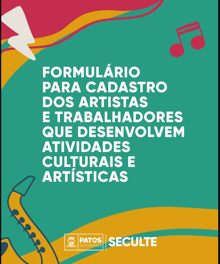 SECULTE disponibiliza formulário para trabalhadores culturais - OUÇA