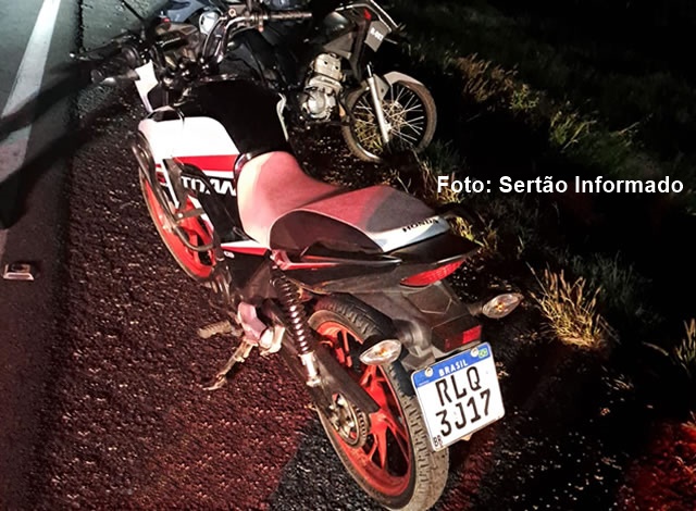 Trio do ROTAM apreende moto com restrição de roubo/furto no município de Sousa