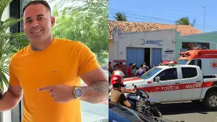Homem é morto a tiros na tarde desta segunda-feira (04) em frente a sua oficina em Teixeira