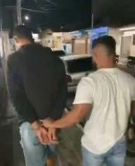 Presos criminosos que renderam família e apontaram arma para cabeça de bebê de 9 meses, na Paraíba