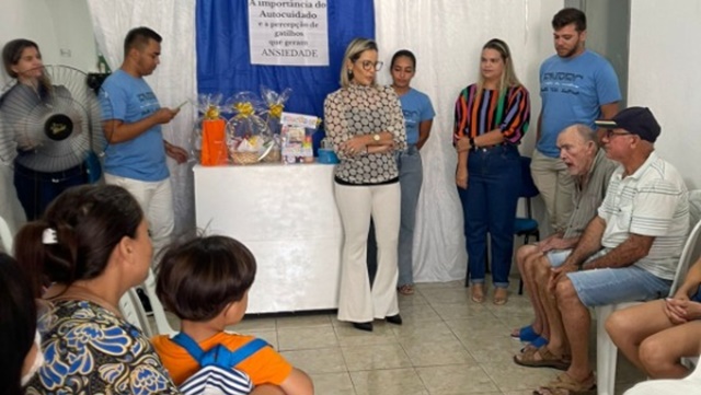 CAPS de Cacimba de Areia promove enventos para seus usuários com palestras e dicas