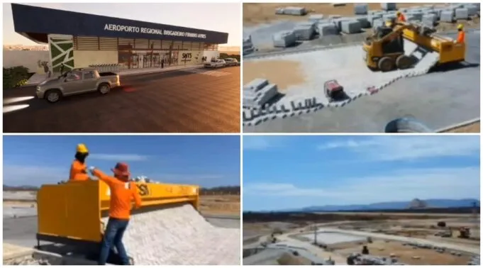 Veja Vídeo: Aeroporto de Patos avança com obras e deve retomar voos diários em dezembro.