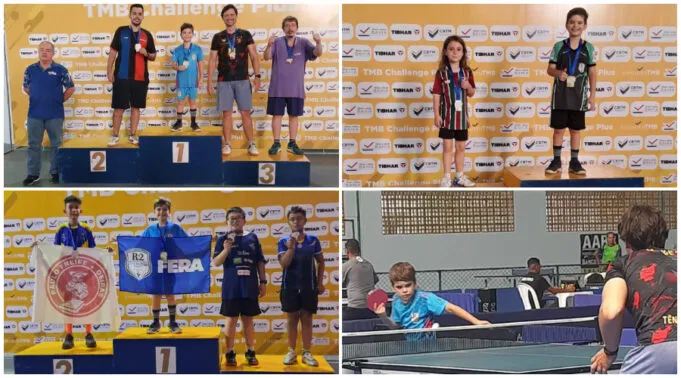 Ranieri Filho, a promessa do tênis de mesa de Patos, brilha no TMB Challenge Plus em Salvador
