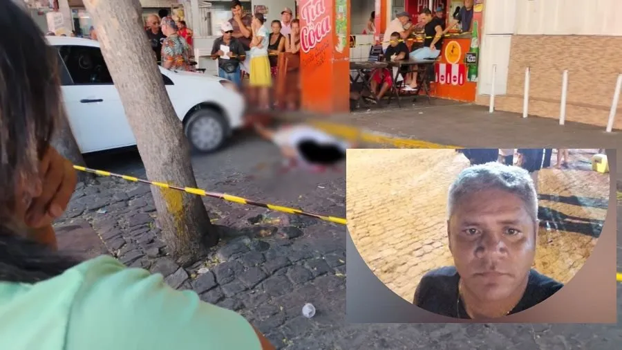 Homem é morto a tiros na manhã desta sexta-feira, (15) em barracas do Mercado da Carne em Patos