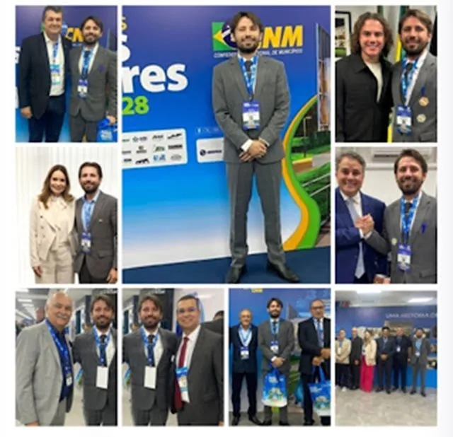 Prefeito eleito de Cacimba de Areia participa de seminário para novos gestores em Brasília