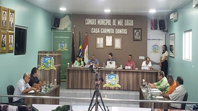 Por Unanimidade, Vereadores de Mãe D´água aprovam contas da prefeitura referente ao exercício de 2020.