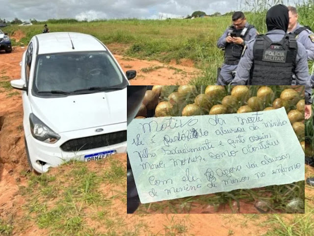 Motorista de aplicativo é encontrado morto dentro de carro com bilhete ao lado: “Abusou da minha filha”