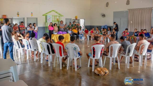 CPPM realiza encontro com adolescentes do SCFV para debater sobre saúde e bem-estar em alusão ao Mês da Mulher em Malta