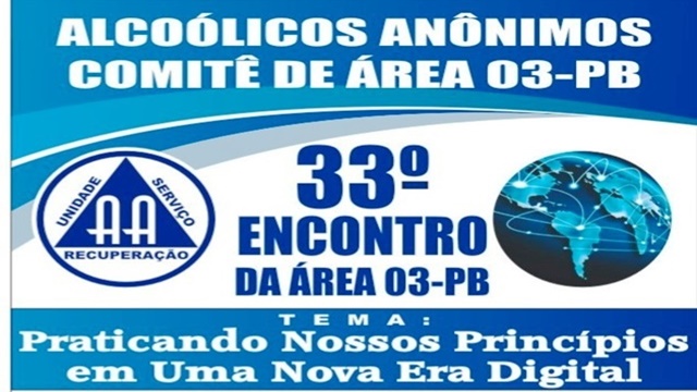 Patos sedia o 33º Encontro de Alcoólicos Anônimos com a participação de Al-Anon 