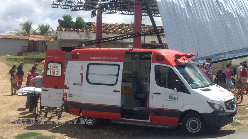 Teto de posto de combustíveis em construção desaba e deixa três feridos em Diamante