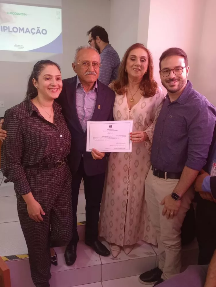Médico Dr. Jucélio é diplomado como prefeito eleito de Mãe D’água