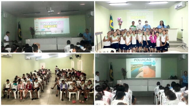Programa Saúde na Escola desenvolve palestras sobre medidas de prevenção para alunos do fundamental I em São José do Bonfim