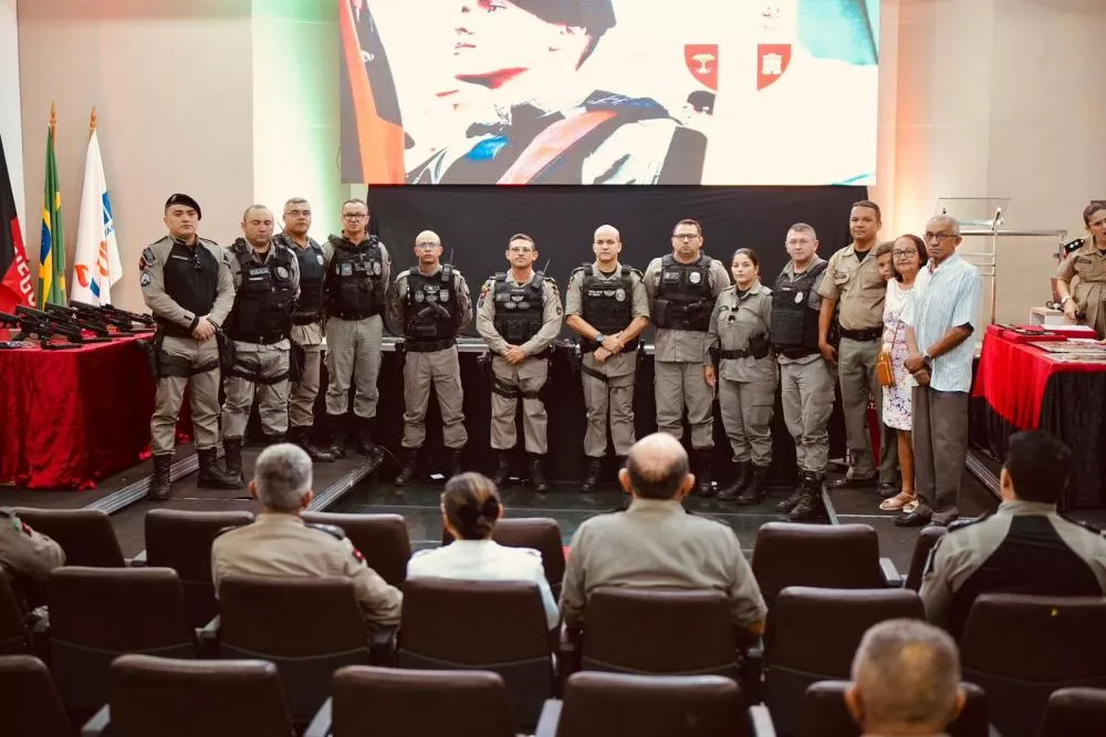 3° Batalhão de Polícia Militar homenageia policiais destaques e recém-promovidos em solenidade
