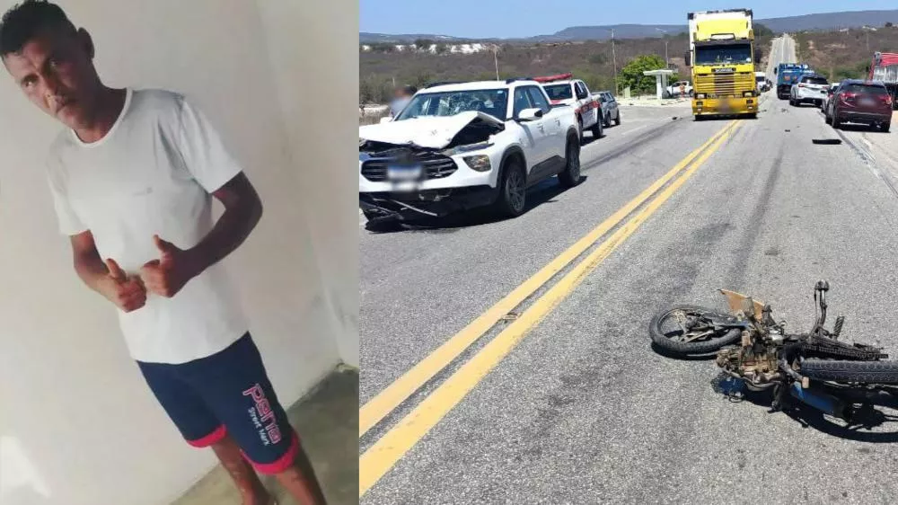 Acidente fatal na BR-230 em Juazeirinho deixa motociclista morto