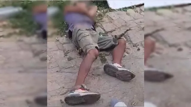 Homem é alvejado com tiro na perna que causou a dilaceração do fêmur e deformidade no membro na manhã desta quarta-feira (25) em Patos 
