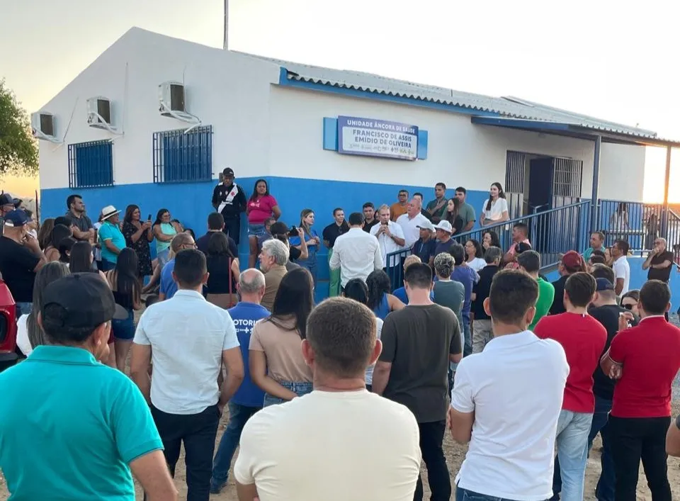 Prefeitura de Patos entrega a 4ª unidade âncora de saúde na zona rural, desta vez no sítio Enjeitado 