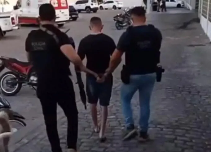 Polícia Civil prende suspeito de tentativa de homicídio em Pombal. Vídeo