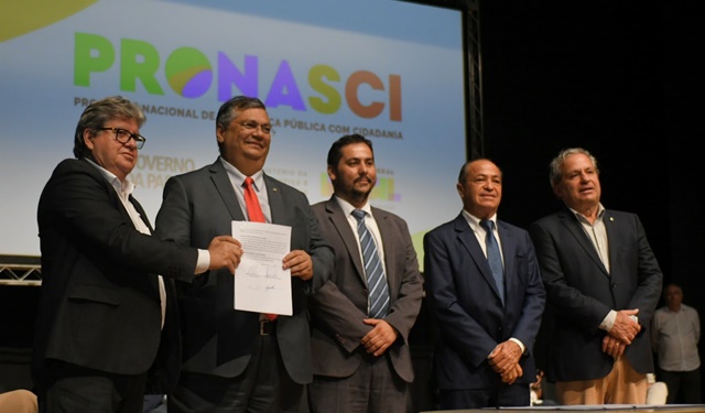 João Azevêdo e ministro Flávio Dino lançam ações do Pronasci II na Paraíba com investimentos iniciais de R$ 20 milhões na segurança pública