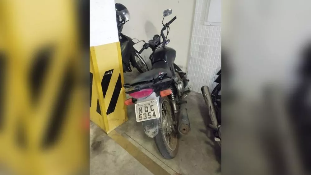 Moto furtada “por engano” no centro de Patos é recuperada pela Delegacia de Roubos e Furtos