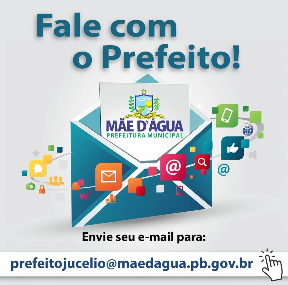 Prefeito de Mãe d’Água lança linha direta com o povo