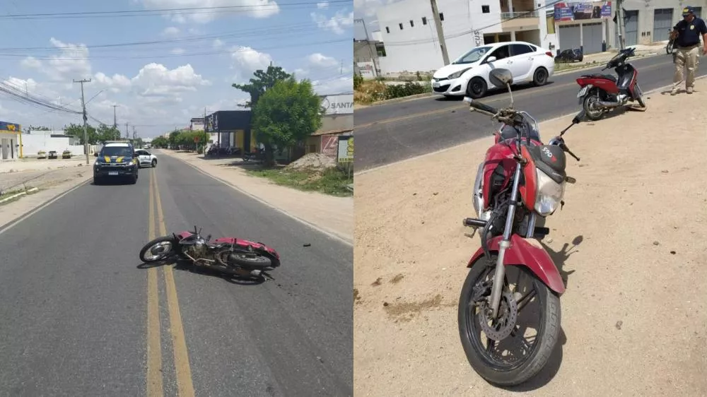 PRF divulga novas informações sobre grave acidente entre duas motocicletas na BR-361, em Patos
