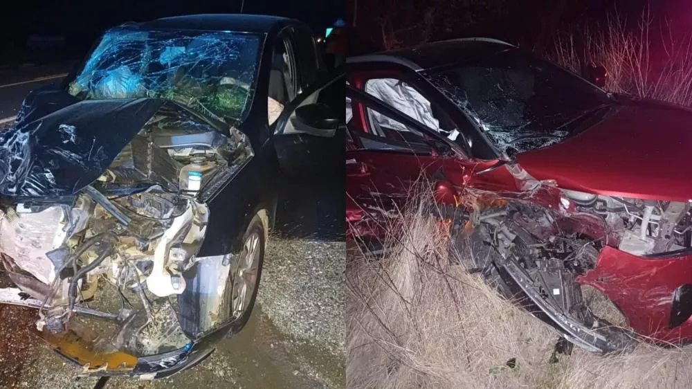 Colisão frontal é registrada na BR-230 entre Patos e São Mamede