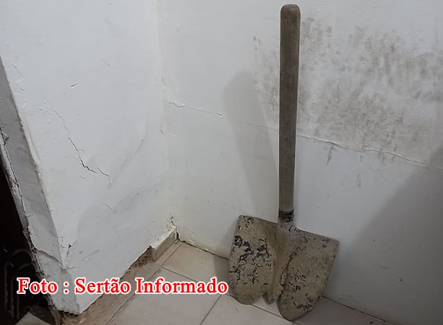 Jovem é preso após agredir sua irmã com pá, no sertão da PB