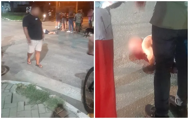 Atropelamento é registrado no Canal do Frango em Patos