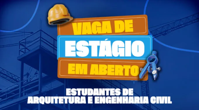 Prefeitura de Patos abre vagas de estágio remunerado para estudantes de Arquitetura e Engenharia Civil