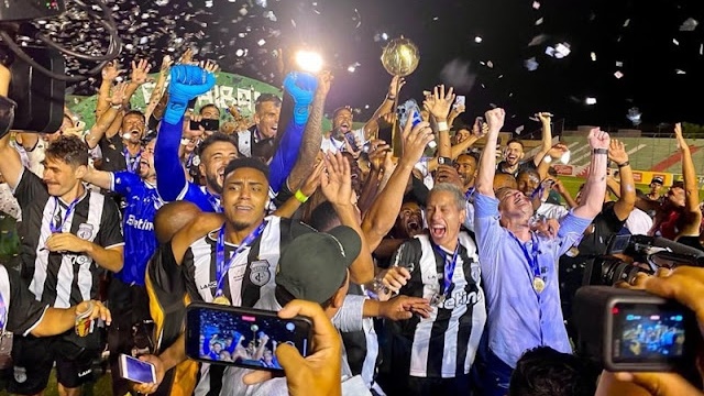 Treze derrota o Sousa nos pênaltis e é campeão paraibano