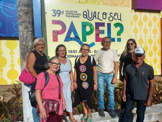 Comitiva de Mãe d’Água no 39º Salão do Artesanato Paraibano