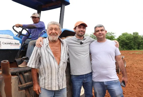 Prefeito Heitor Campos visita e fiscaliza Cortes de Terras na Zona Rural de Cacimba de Areia