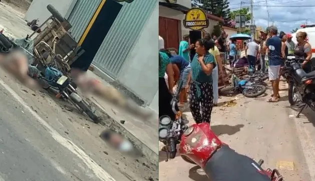 Pais recebem alta e filho de 2 anos continua internado após acidente