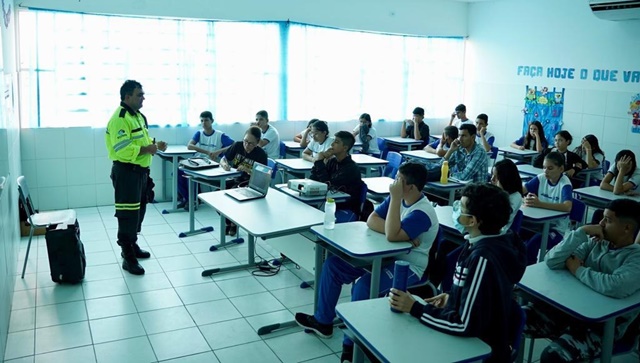 BALANÇO 2022: STTRANS de Patos atinge 100% das turmas de 9º ano da rede municipal com ações de Educação para o Trânsito