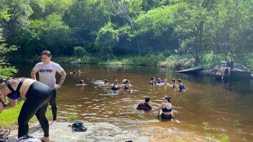 Mãe d’Água recebe amantes das trilhas e do turismo rural de aventuras