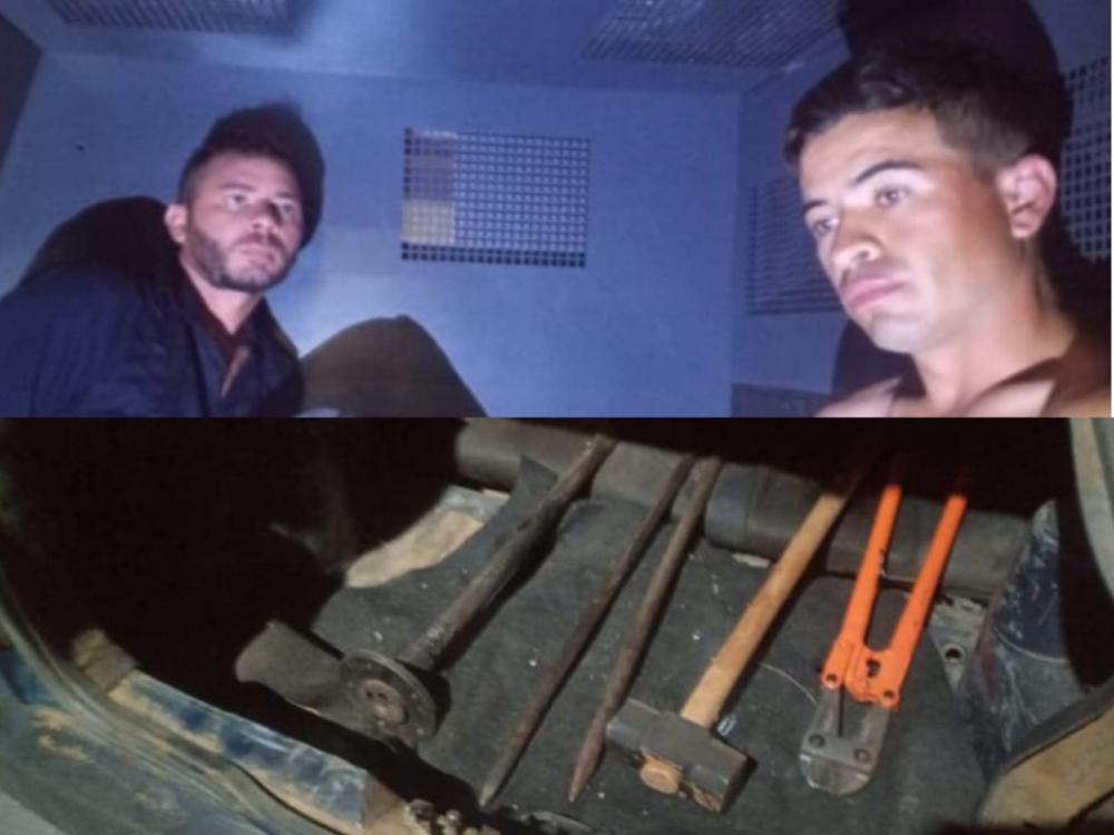 Após trocar tiros com policiais, dupla de assaltantes é presa na Paraíba 