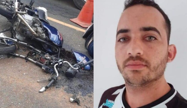 Motociclista morre após perder o controle da moto que colidiu contra a traseira de um caminhão na Paraíba