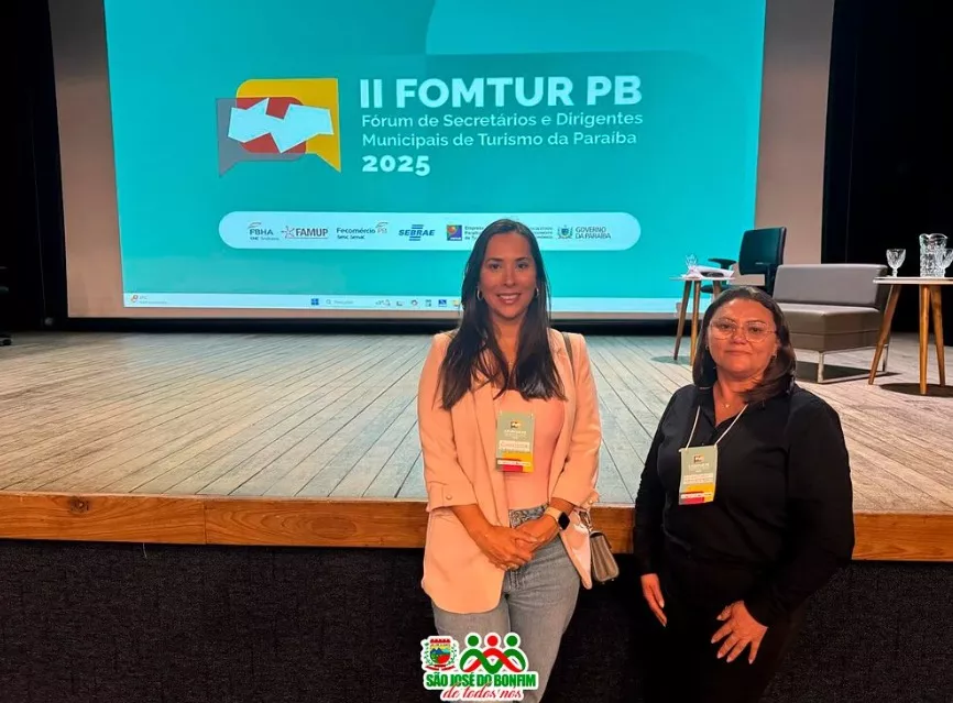 Secretária de Turismo de São José do Bonfim participa do II FOMTUR PB para fortalecer setor na região