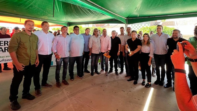 Adriano Galdino acompanha governador João Azevedo em inaugurações de obras na região do Cariri 