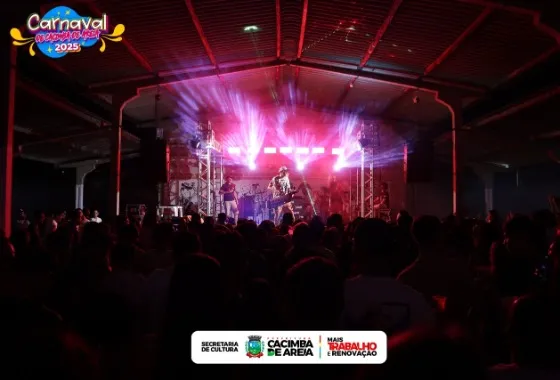 Edy Mazonni e DJ Marcílio abrem com chave de ouro o carnaval 2025 de Cacimba de Areia