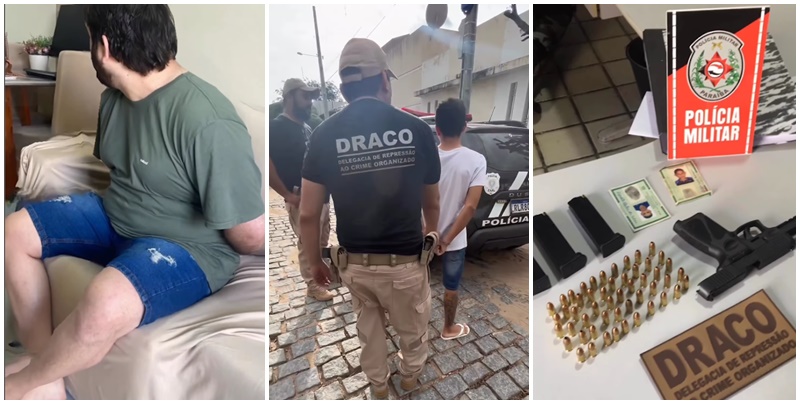 Vídeo: MANDANTE E EXECUTORES DE DUPLO HOMICÍDIO, OCORRIDO EM SÃO BENTO, SÃO PRESOS PELA DRACO E POLÍCIA MILITAR