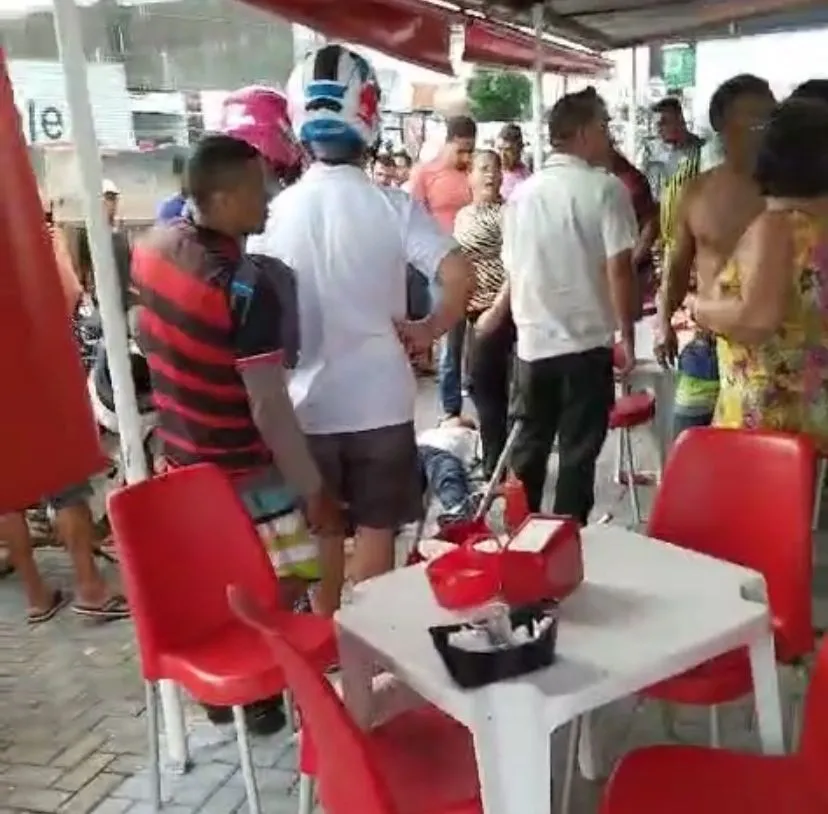 Pai é morto a tiros enquanto estava com o filho em lanchonete de João Pessoa